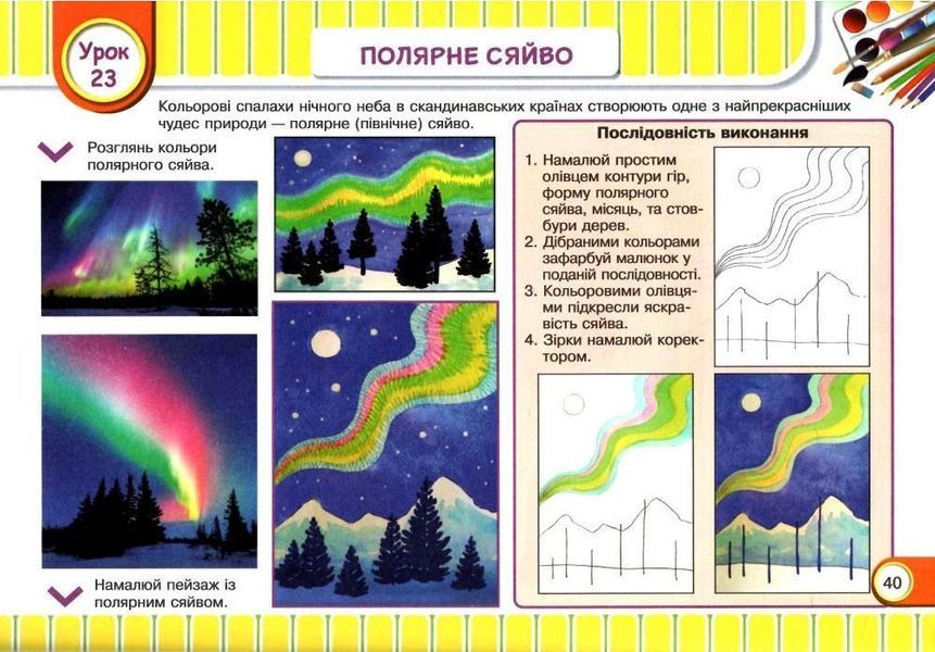 Маленький художник. Альбом-посібник з образотворчого мистецтва.3 кл 10948 фото