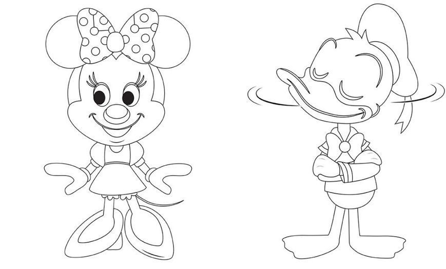 Disney Маля. Гра з кольором. Міккі Маус 8775 фото